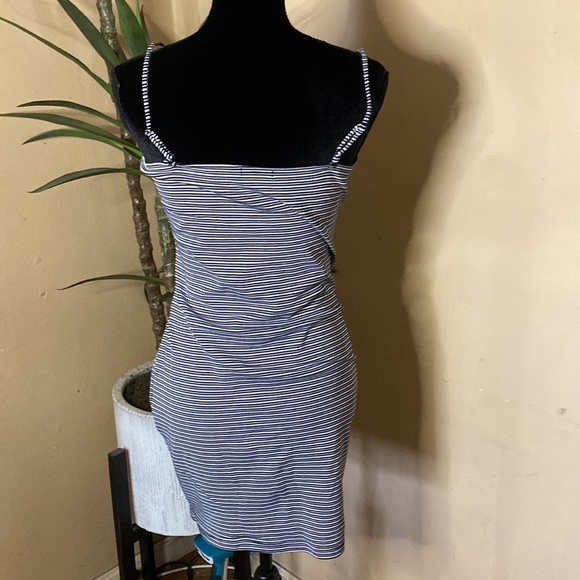 Cotton On Striped Bodycon Dress Size M - Picture 2 of 4